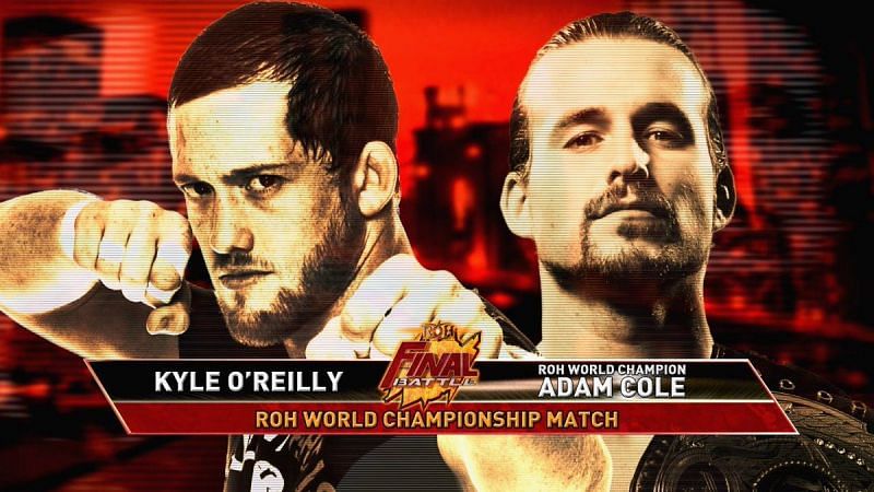 Adam Cole and Kyle O'Reilly in ROH